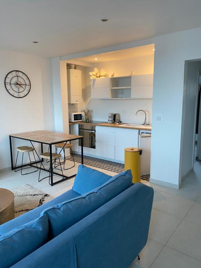 « Cote Plage » Appartement Face Mer 르 포르텔 외부 사진